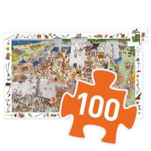 Observation puzzles - Fortified castle - 100 pcs