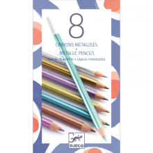 Colours - 8 metallic pencils