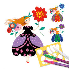 Colouring - Marie's pretty dresses