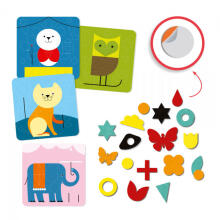 Collages - Felt - Gentle creatures