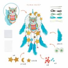 DIY - Dreamcatcher - Golden owl