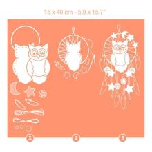 DIY - Dreamcatcher - Golden owl