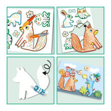 Create with shapes - A world to create, animals