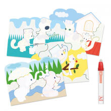 Colouring with water - Hidden outside