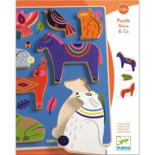 Wooden puzzle - Nora & co