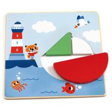 Educational wooden game - Tangramini