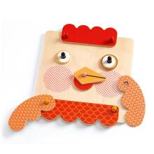 Educational wooden game - CreaFaces