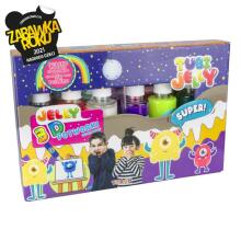 Tubi Jelly set with 6 colours - Monsters