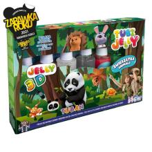 Tubi Jelly set with 6 colours - Animals