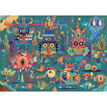 Wizzy Puzzles - Monster party - 50 pcs