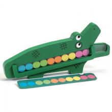 Educational wooden game - Crococroc