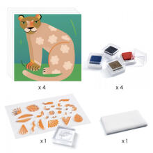 Stamps - Patterns and animals