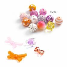 Bubble beads - Gold