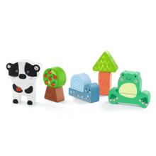 Wooden puzzle - Puzz & Match - Happy