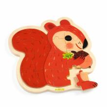 Wooden puzzle - Puzzlo Nut - 16 pcs