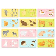 Puzzle Duo - Baby animals (24 pcs)