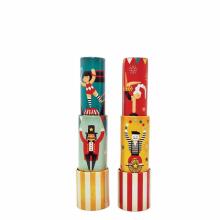 Svoora - Large Tin Telescopic Kaleidoscopes - Circus (Full display, 6 pcs each design)