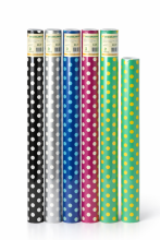 Gift Paper DeLux Spots Art.230326 Dāvanu papīrs 200x70cm