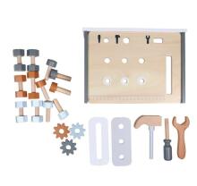 Wooden table workbench