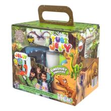Tubi Jelly set with 6 colours and small aquarium - Dinosaurs
