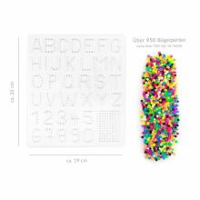 ABC Champions - Iron-On Beads Learning Fun Set, Letters & Numbers