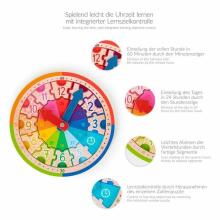 ABC Champions - Learning Clock Wooden Puzzle