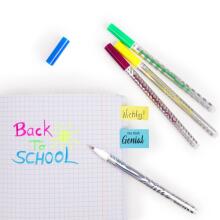 For School - Gelpens Neon Colour Set of 6