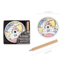 For School - Gyro rubber creative set, 2 pieces