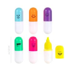 For School - Happy highlighters - 6 pcs