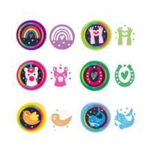 Dreamland - Stamps self-inking (1 pc., 6 designs)