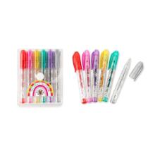 Good Feelings - - Mini gel pens in a case of 6, 2 assorted