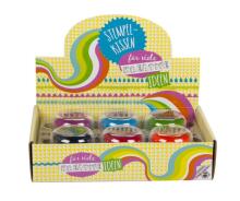 KREATIV-SPASS ink pad Ø 5cm, 6 different colors