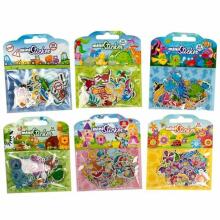 Mini sticker set (50 pcs., 6 designs)