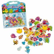 Mini sticker set (50 pcs., 6 designs)
