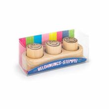 MOTIVATION wooden stamps, set of 3