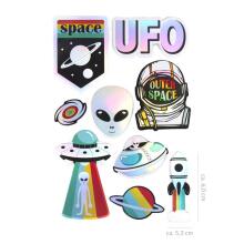 Space Adventure - Galaxy Sticker Holography Set (9 pcs.)