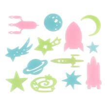 Space Adventure - Glow in the dark wall sticker self-adhesive (34 pcs.)
