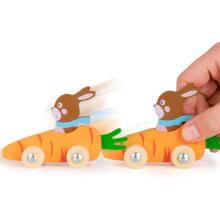 Tommy&Frida - Wooden runabout (1 pc., 3 designs)