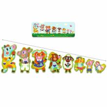 Puzzle Duo - Big and small on the farm (16 pcs)