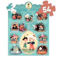 Story puzzles - Pinocchio - 54 pcs