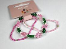 Bracelet set - Flowers (3 pcs)