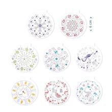 Magic Moments - Colouring notepad with glitter - Mandalas (1 pc., 3 designs)
