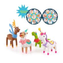 Magic Moments - Modelling clay animal craft set (1 pc., 4 designs)