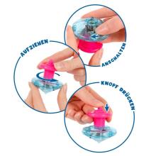 Take Action - Light up spinning top (1 pc., 3 designs)