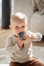 Silicone - Teether - Sunflower - Blue