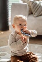 Silicone - Teether - Butterfly - Blue