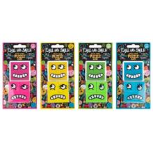 Chill & Smile - Puzzle game - Crazy Faces (1 pc., 4 designs)