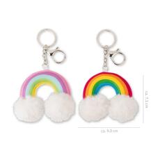 Good Feelings - - Rainbow Keychain, 2 assorted