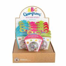ABC Champions - Letters Bouncing ball -, 3 assorted