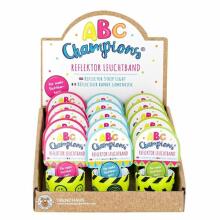 ABC Champions - Reflective snap wristband, 3 assorted